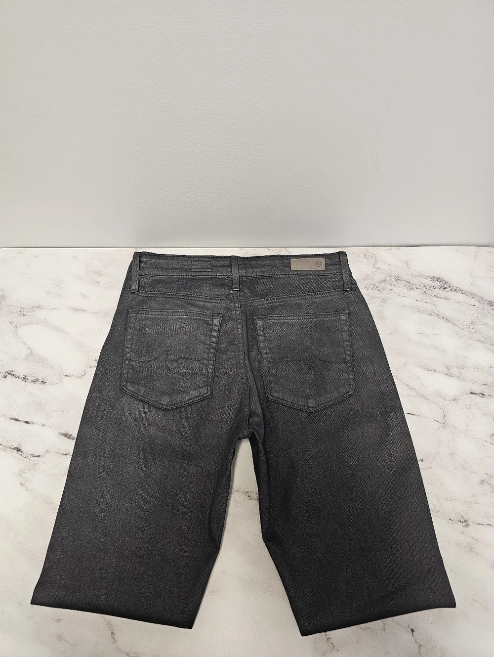 Ag Adriano Goldschmied The Farrah High Rise‎ Skinny Gray Jeans 27 NWT
